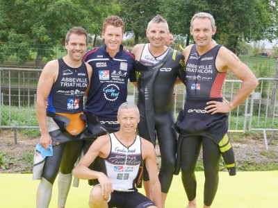 Triathlètes à Grandvilliers